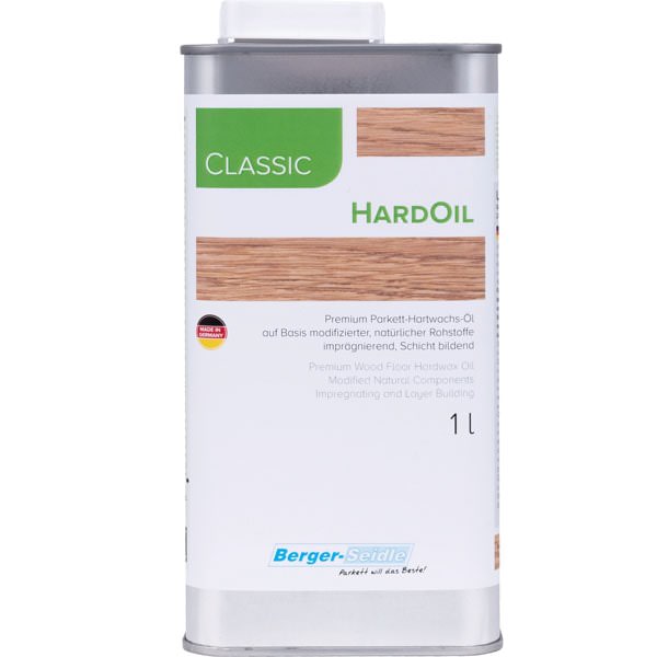 Масло с твердым воском «Berger Classic Hard Oil Extra» (Германия)