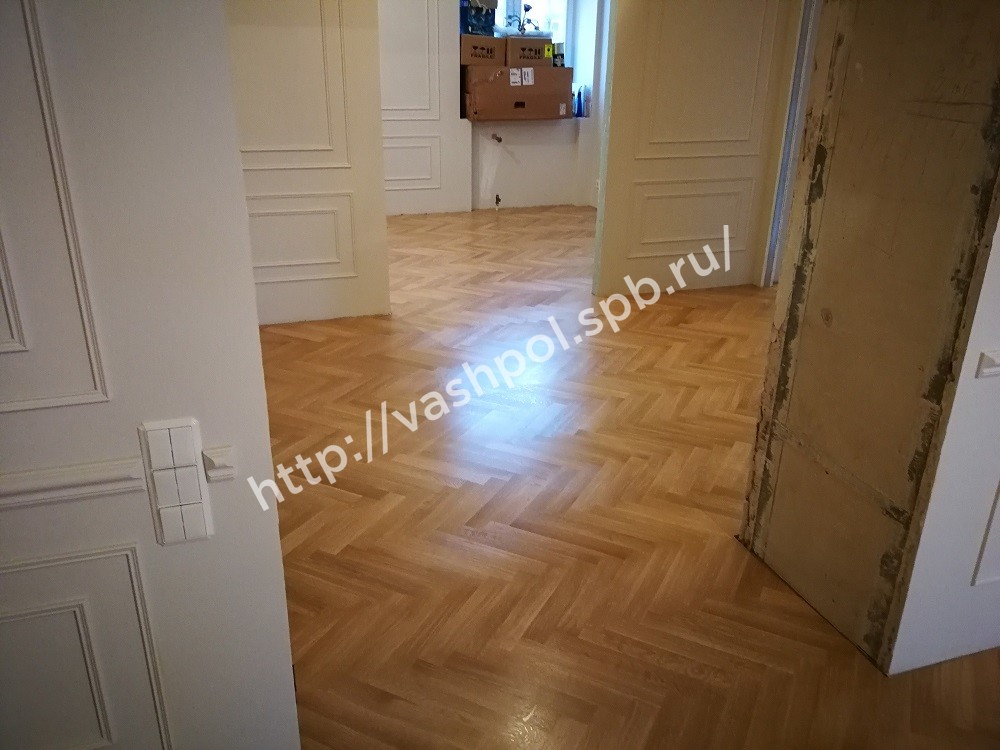 Фото циклевки