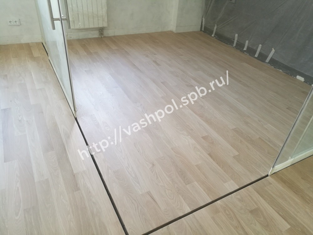 Фото выполненных работ по паркету