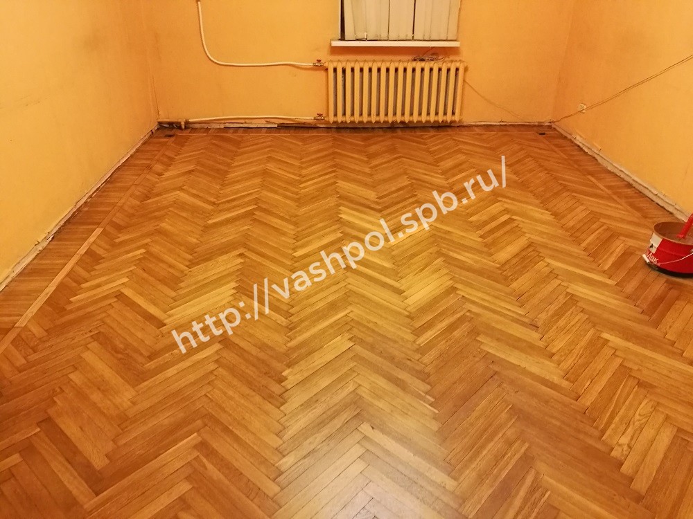 Фото циклевки