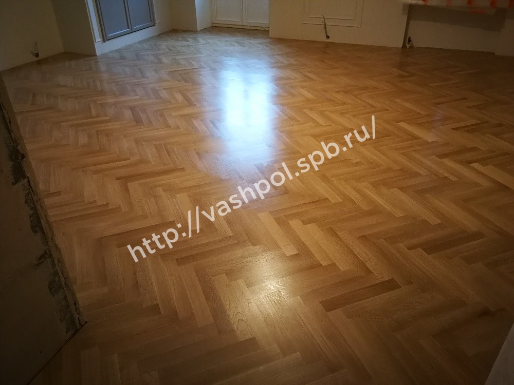 Фото циклевки