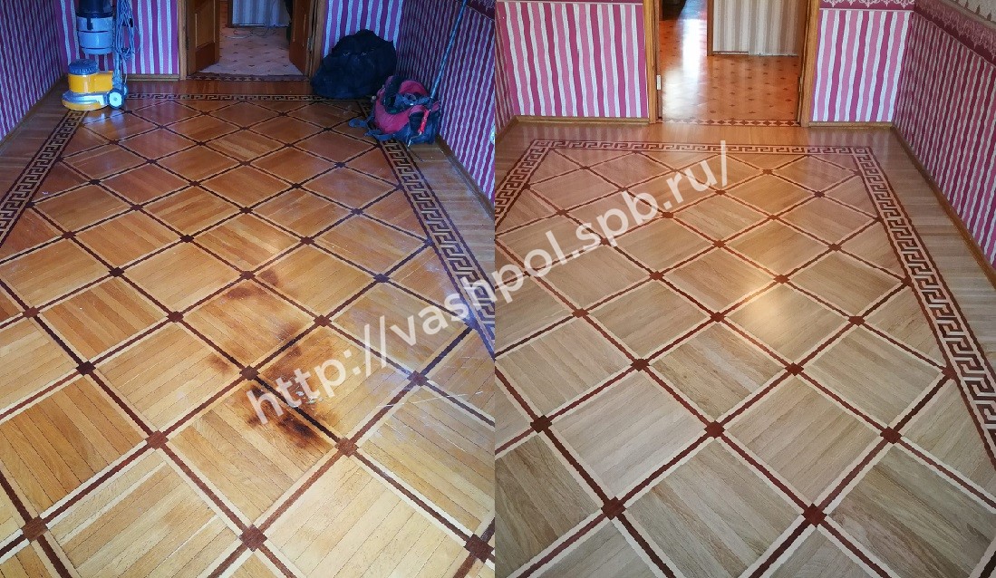 Фото циклевки