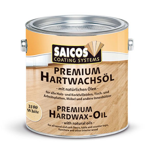 Цветное масло с твердым воском «Saicos Premium Hartwachsol» (Германия)
