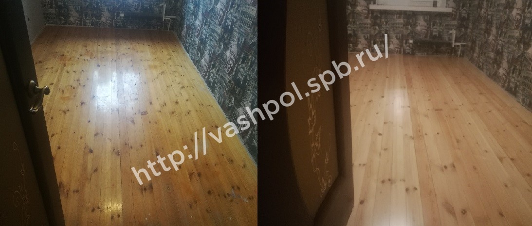 Фото циклевки паркетной доски