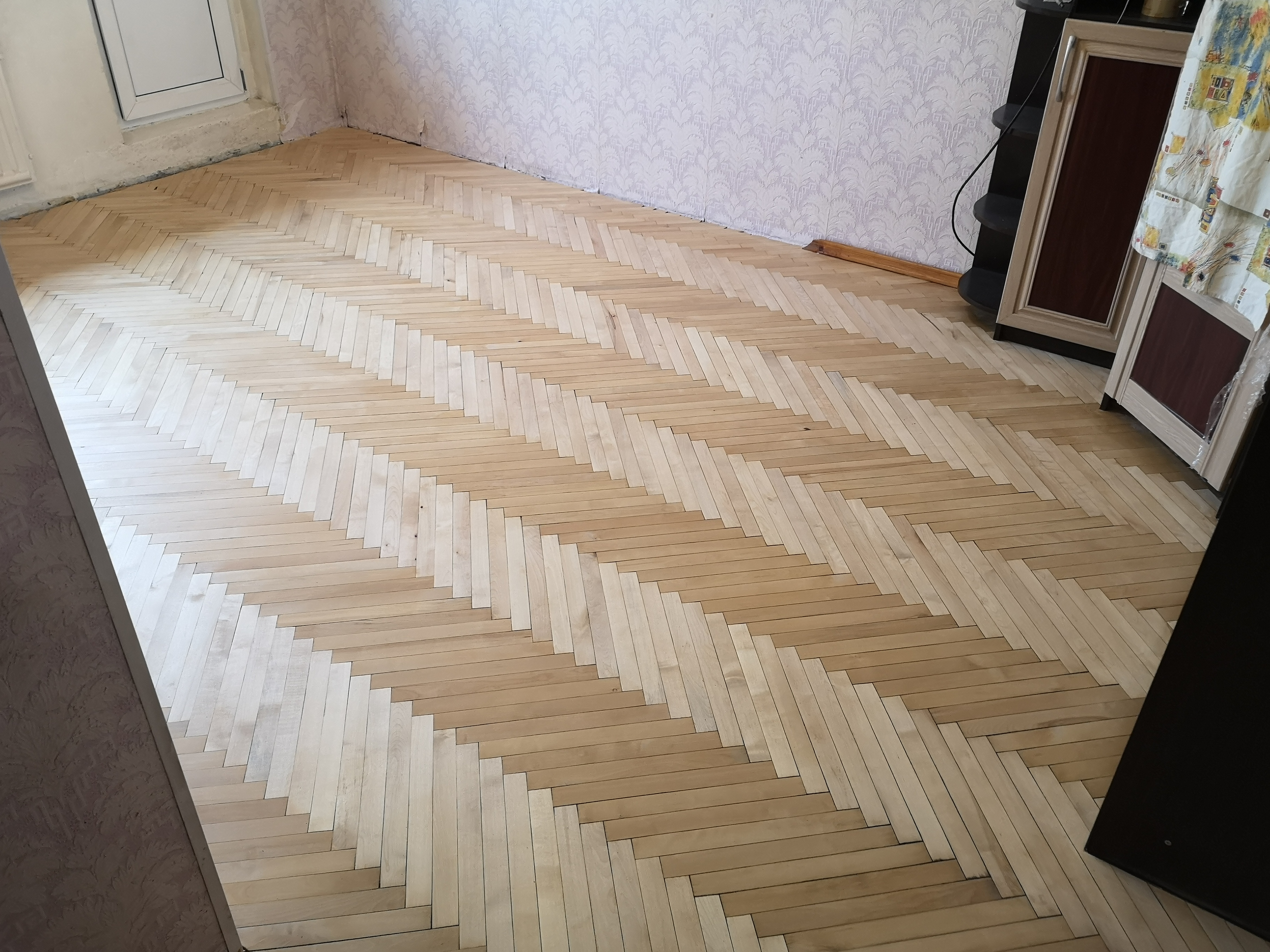 Фото циклевки